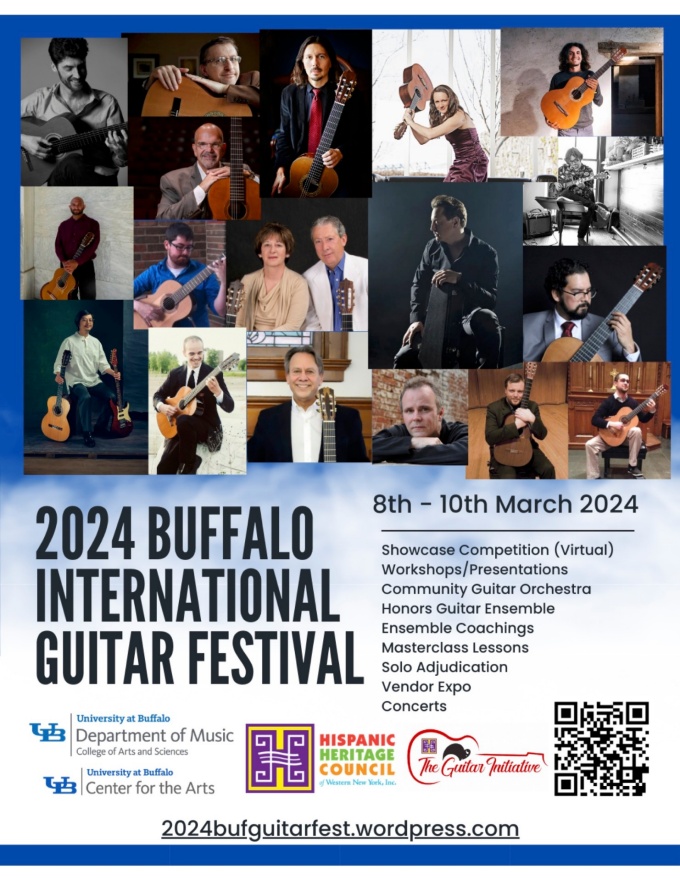 international guitar festival poster. 
