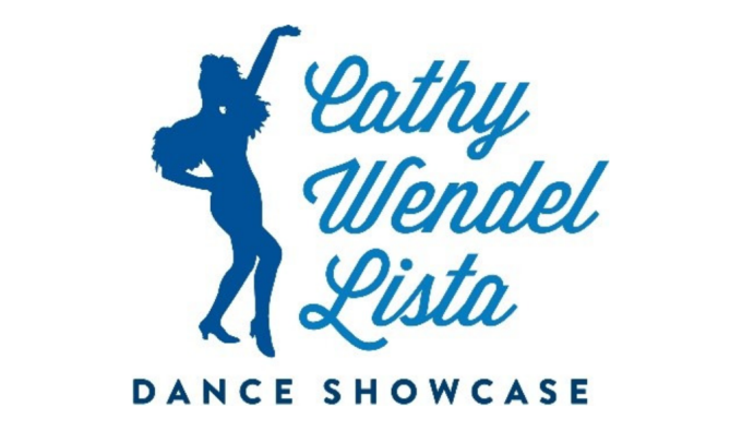 silouette of cathy next to logo of performance. 