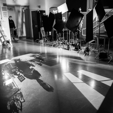 media study studio during art in the open.