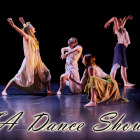 student dancer performing on stage. 
