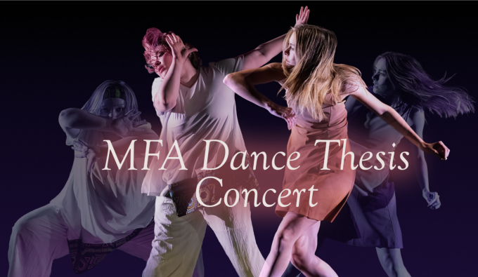 student dancers performing on stage. 