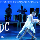 student dancers performing on stage. 