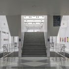 Anne Bielski work in the UBCFA Atrium entrance. 